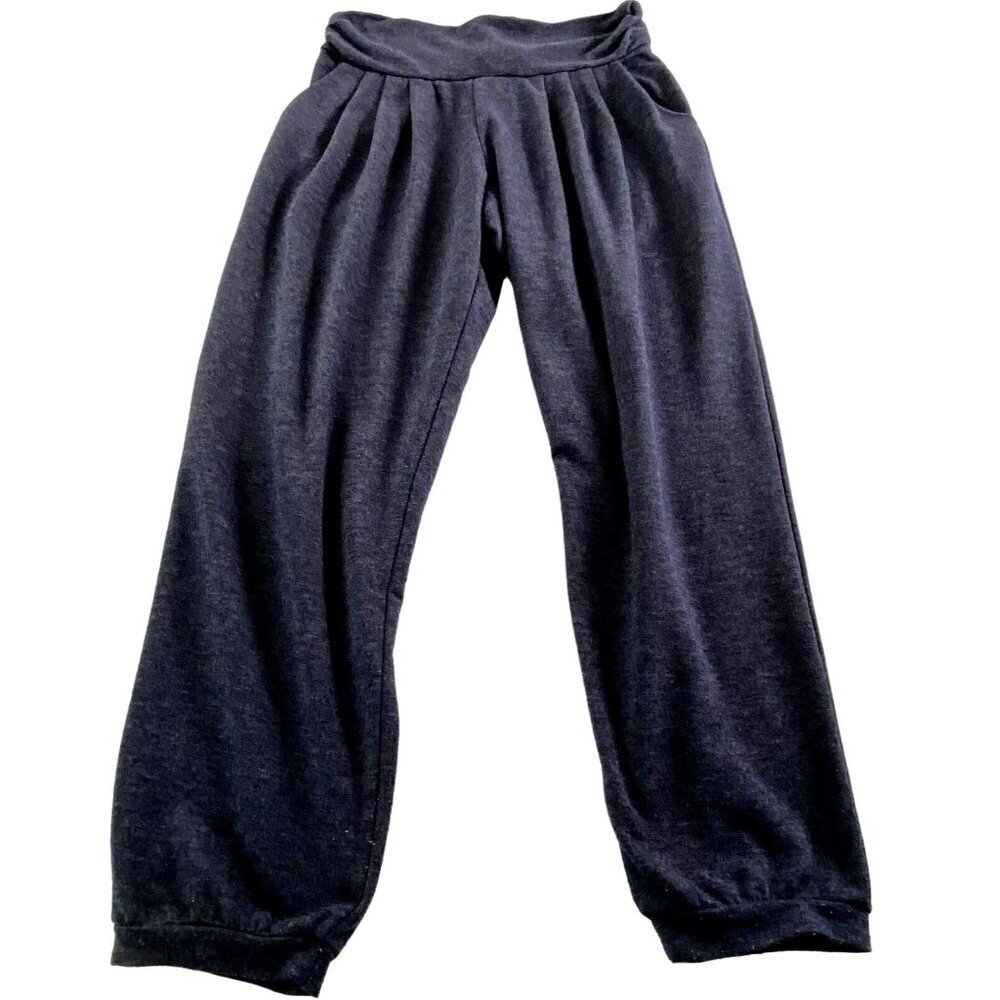 Anthropologie SATURDAY SUNDAY Sweatpants Pull On Sz XS Blue Casual Lounge 16-9